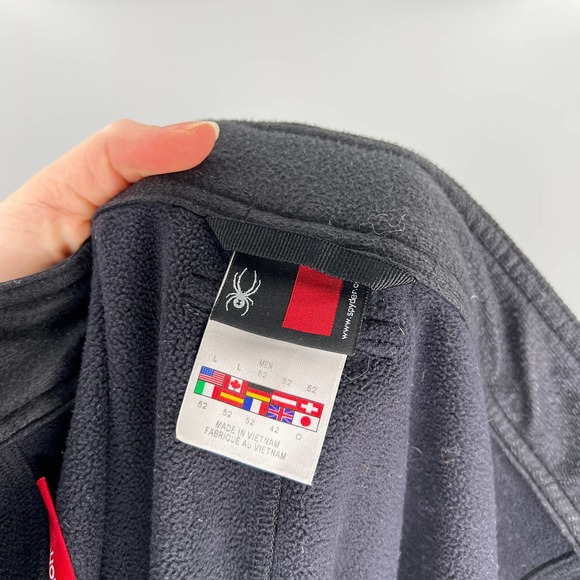 Spyder Mens Black Lined Shell Pants Large - Picture 3 of 3